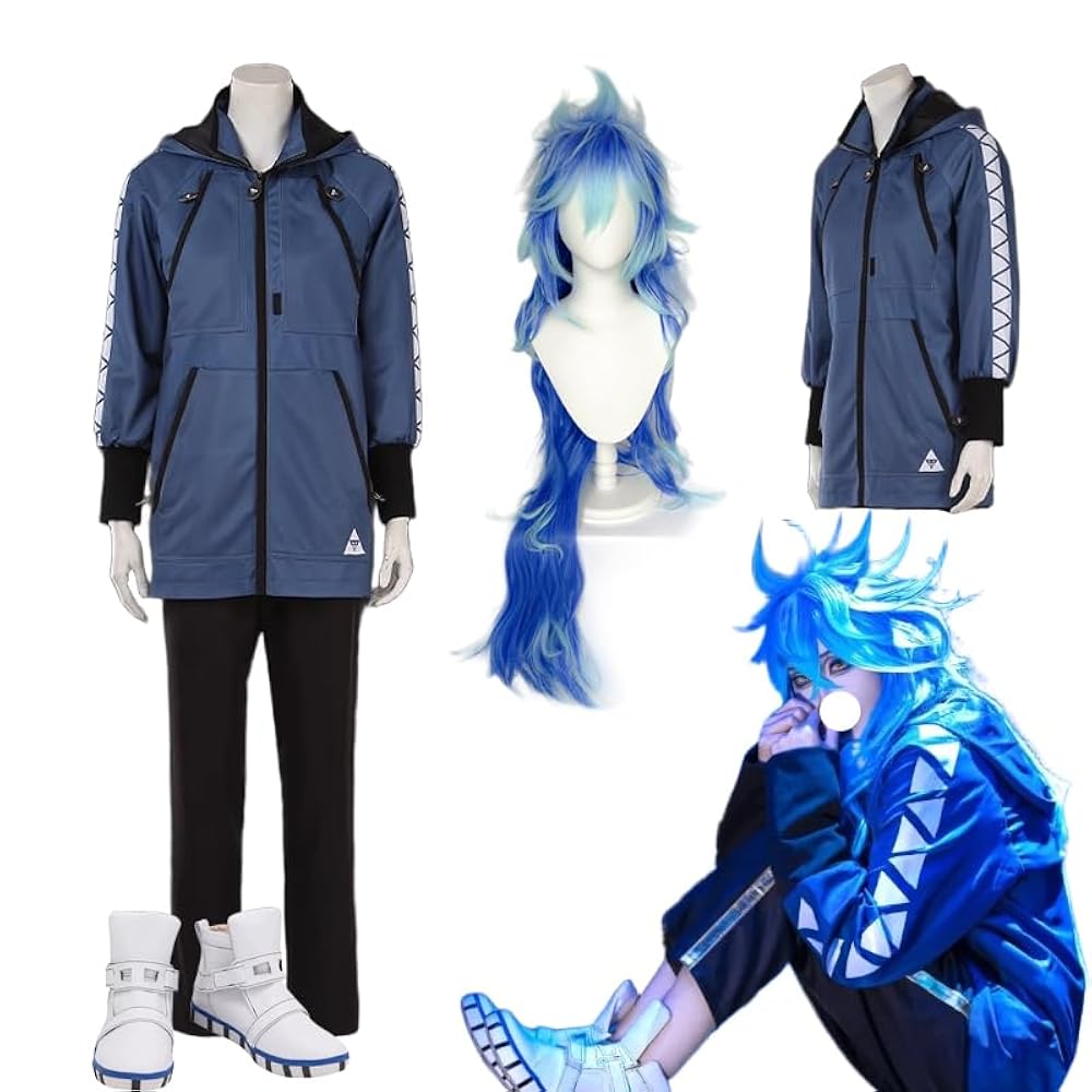 イデア・シュラウド　コスプレ　衣装　ウィッグ Amazon.co.jp: ツイステッドワンダーランド コスプレウィッグ